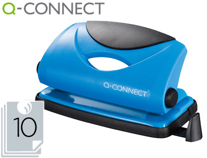 Taladro Q-Connect 10 hojas azul